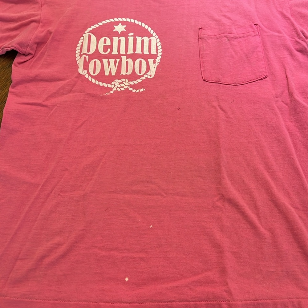 Pink Distressed Tee - Picture 4 of 6